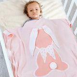 Cute Rabbit Baby Blanket